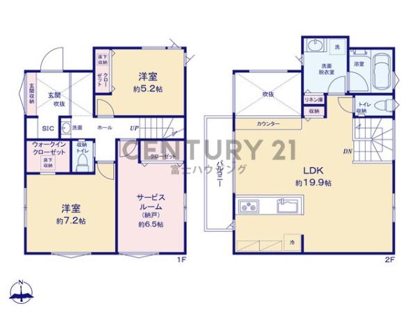藤沢市大鋸　新築戸建12号棟　全12棟