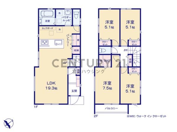 藤沢市辻堂東海岸1丁目1期　新築戸建NO1　全4棟