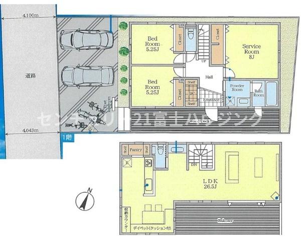 茅ヶ崎市美住町　新築戸建　全1棟