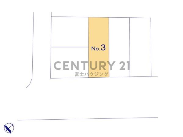 藤沢市辻堂太平台2丁目　新築戸建3号棟　全5棟