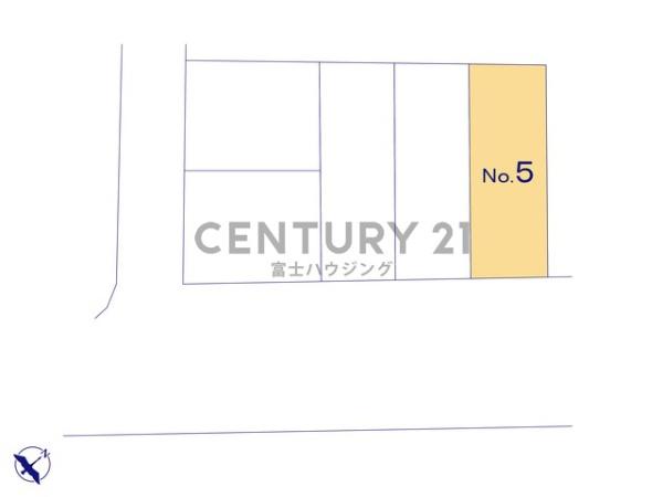 藤沢市辻堂太平台2丁目　新築戸建5号棟　全5棟