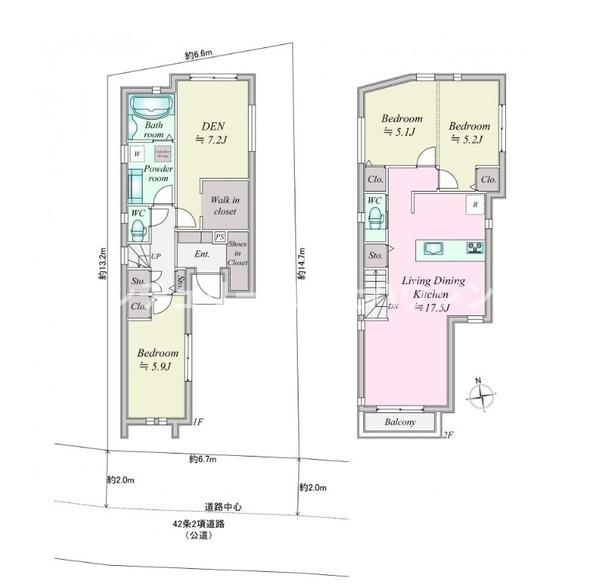 鎌倉市植木　新築戸建　全1棟