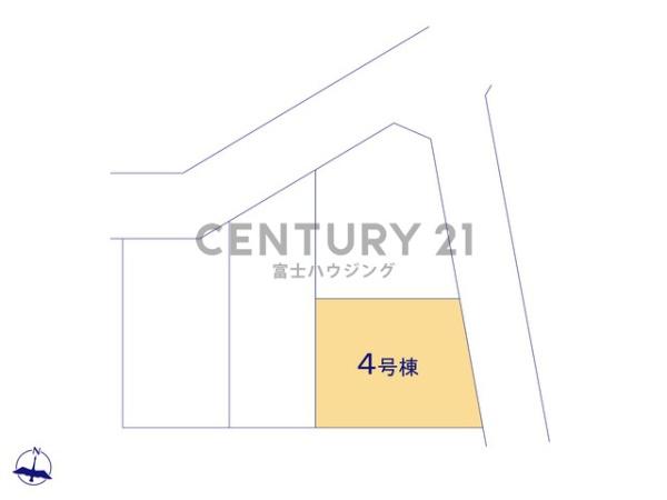 藤沢市亀井野7期　新築戸建4号棟　全4棟