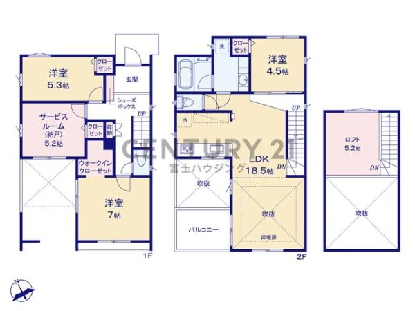 藤沢市鵠沼海岸5丁目　新築戸建2号棟　全3区画