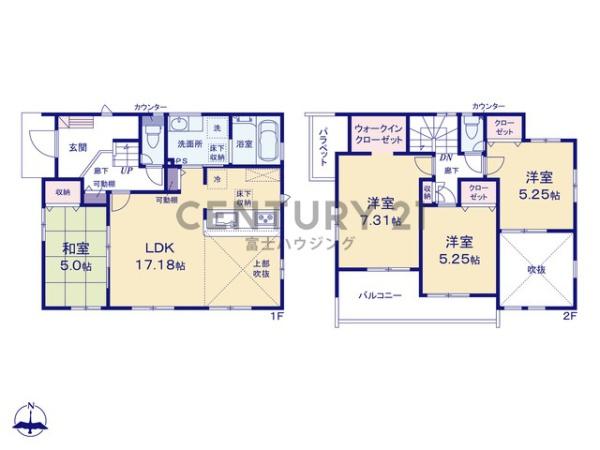 茅ヶ崎市小和田1丁目　新築戸建3号棟　全3区画
