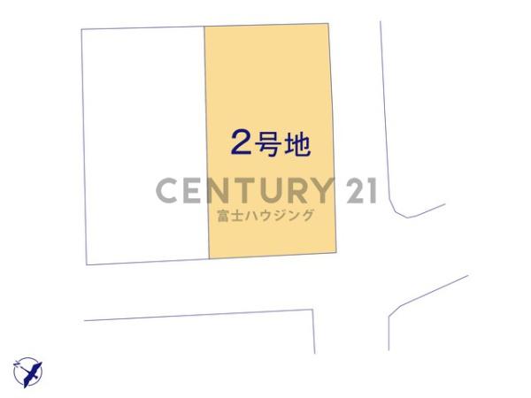 藤沢市本鵠沼9期　条件無売地2号地　全2区画