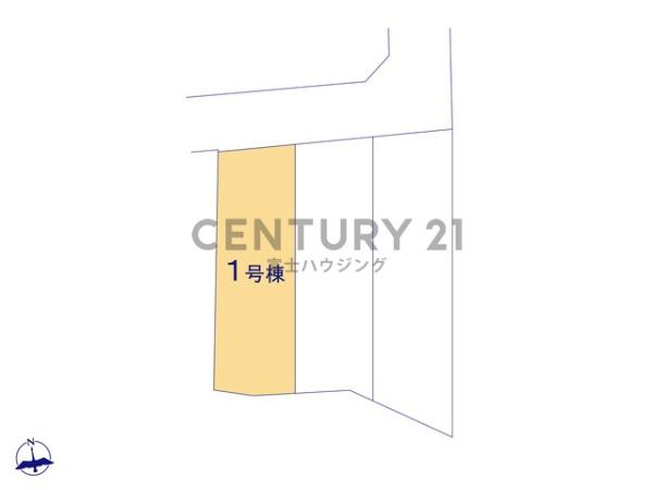 茅ヶ崎市香川2丁目　新築戸建1号棟　全3棟