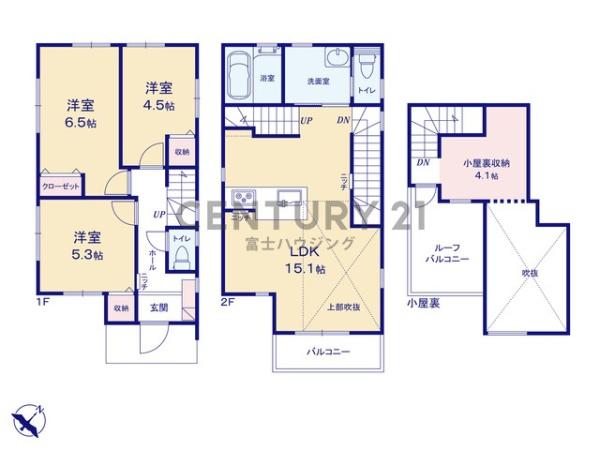 藤沢市辻堂東海岸1丁目　新築戸建NO.2　全2棟