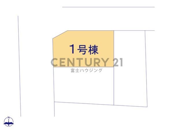 藤沢市亀井野03238　新築戸建1号棟　全3棟