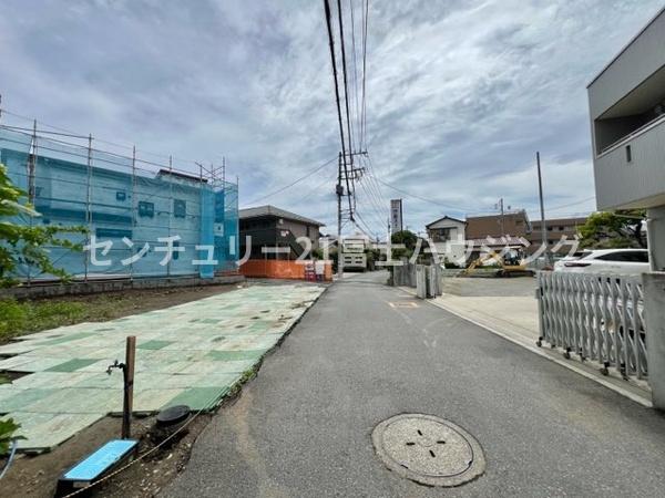 茅ヶ崎市中島　条件無売地1号地　全3宅地