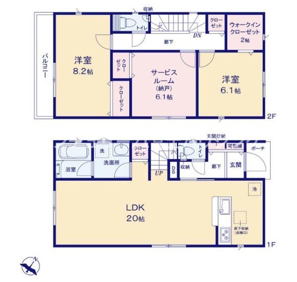 鎌倉市関谷第4　新築戸建1号棟　全2棟