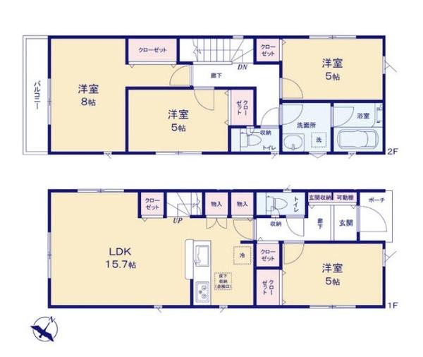 鎌倉市関谷第4　新築戸建2号棟　全2棟