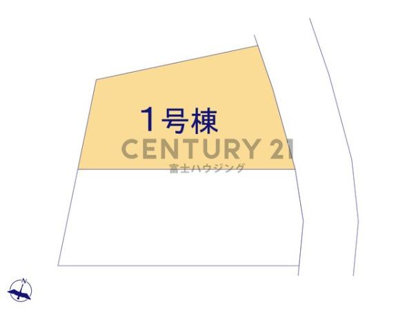 茅ヶ崎市東海岸南2丁目　新築戸建1号棟　全2棟
