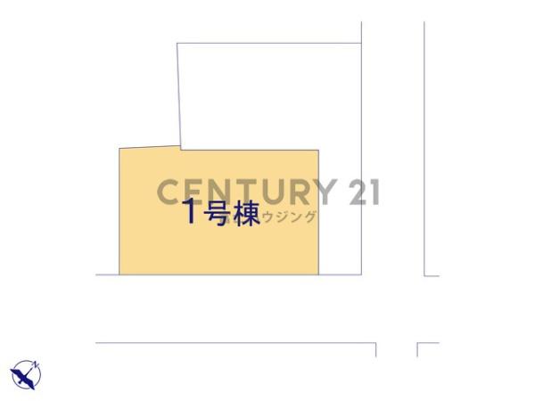 藤沢市鵠沼海岸3期　新築戸建1号棟　全2棟