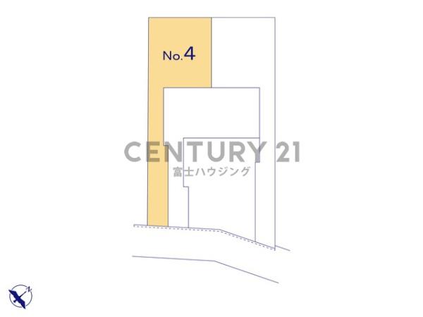 藤沢市鵠沼松が岡4丁目NO.2　新築戸建4号棟　全4棟