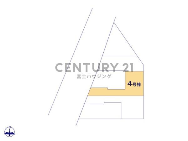 藤沢市川名1丁目Ⅱ　新築戸建4号棟　全6棟