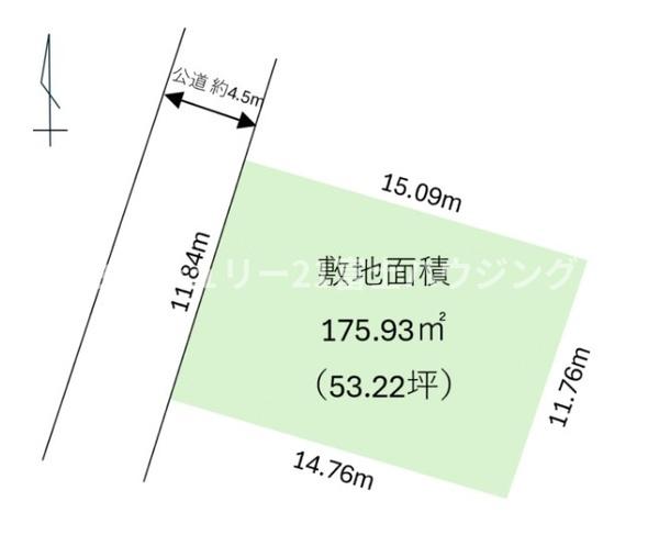 茅ヶ崎市高田３丁目の土地