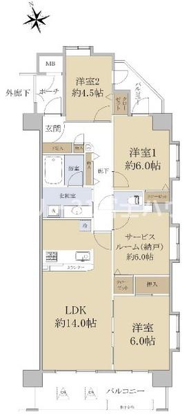 ダイアパレス茅ヶ崎鶴嶺