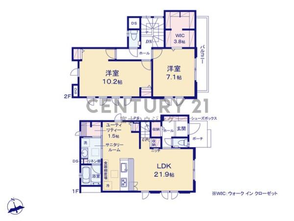 藤沢市並木台1丁目　新築戸建3号棟　全6区画