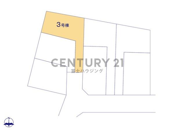 藤沢市並木台1丁目　新築戸建3号棟　全6区画
