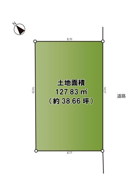 相模原市南区上鶴間本町９丁目の土地