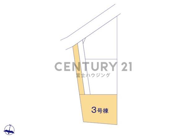 茅ヶ崎市中島　新築戸建3号棟　全3区画