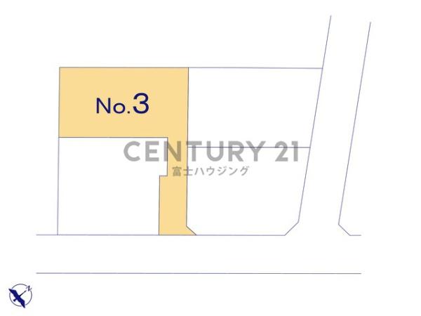藤沢市辻堂太平台1丁目　新築戸建No.3　全4区画