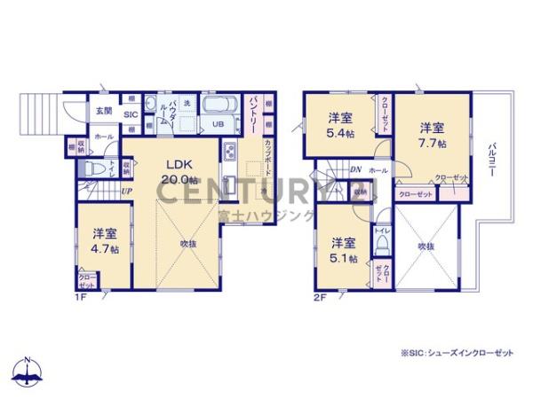 藤沢市今田1期　新築戸建1号棟　全1棟