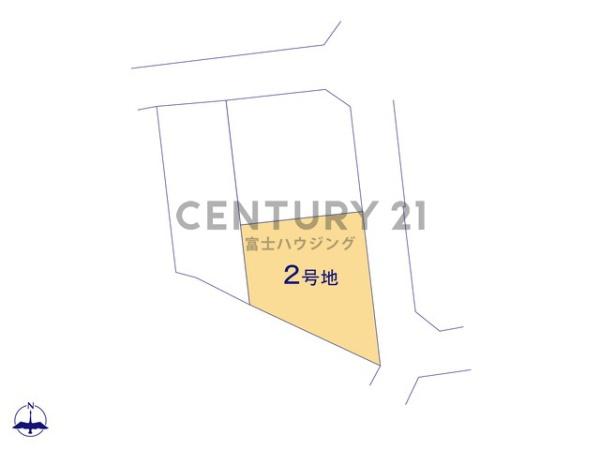 茅ヶ崎市香川5期　条件無売地2号地　全2区画