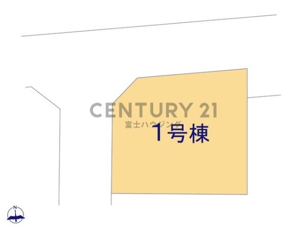 藤沢市高倉2424番　新築戸建1号棟　全1棟