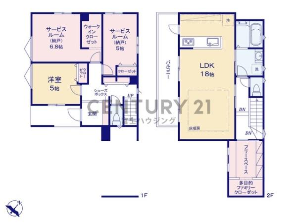 藤沢市辻堂東海岸0115　新築戸建NO5　全4棟