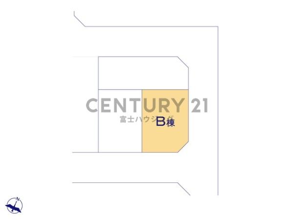 藤沢市大庭Ⅴ　新築戸建B号棟　全3棟