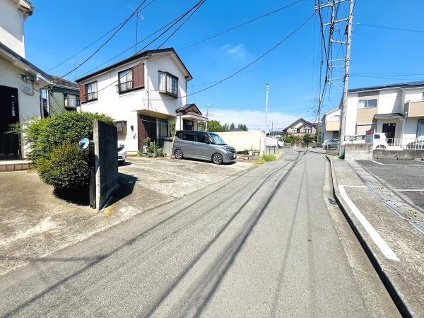 相模原市南区下溝の土地(前面道路含む現地写真)