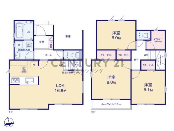茅ヶ崎市松が丘１丁目の新築一戸建