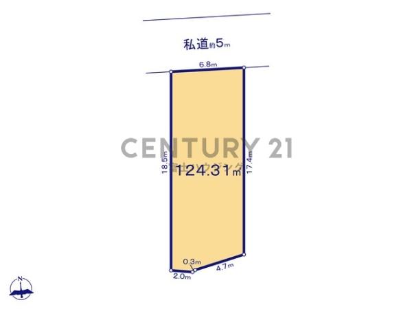 藤沢市本藤沢２丁目の土地
