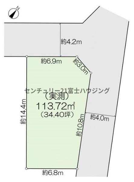 藤沢市大鋸3丁目　売地　全1区画