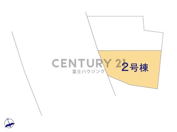 藤沢市本藤沢2丁目　新築戸建2号棟　全2棟