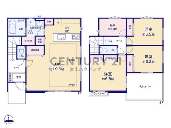藤沢市遠藤3期　新築戸建1号棟　全1棟