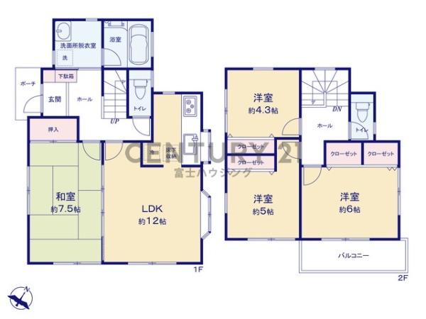 藤沢市亀井野の中古一戸建て