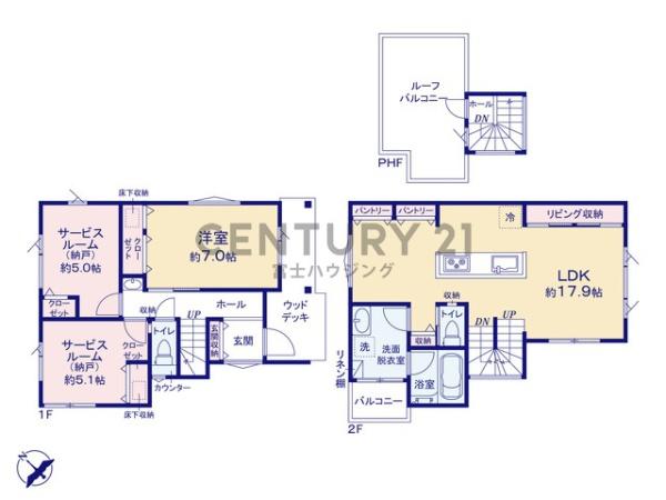 藤沢市本鵠沼5丁目　新築戸建D号棟　全6棟