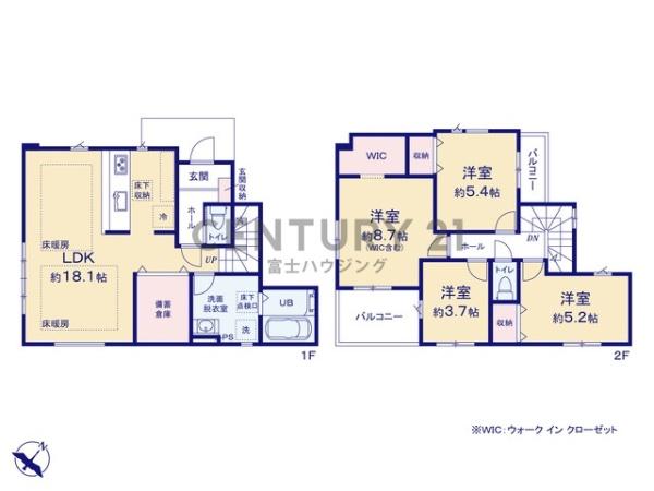 藤沢市辻堂東海岸4期　新築戸建1号棟　全1棟
