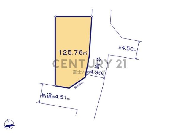 茅ヶ崎市円蔵２丁目の土地