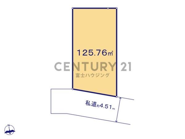茅ヶ崎市円蔵２丁目の土地