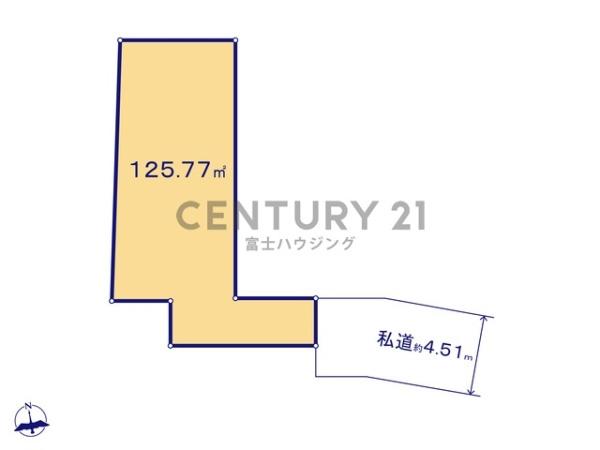 茅ヶ崎市円蔵２丁目の土地