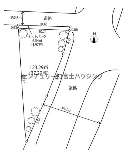 茅ヶ崎市松が丘１丁目の土地