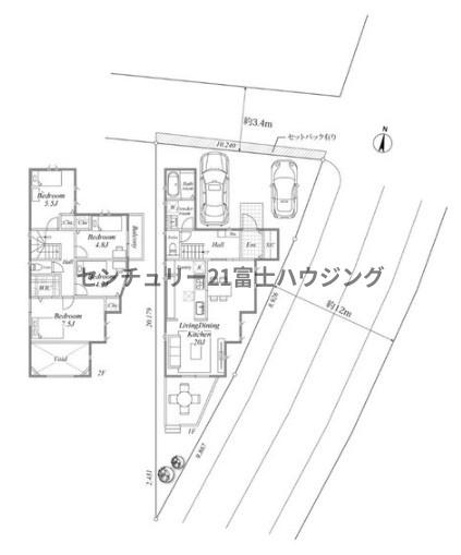 茅ヶ崎市松が丘１丁目の土地
