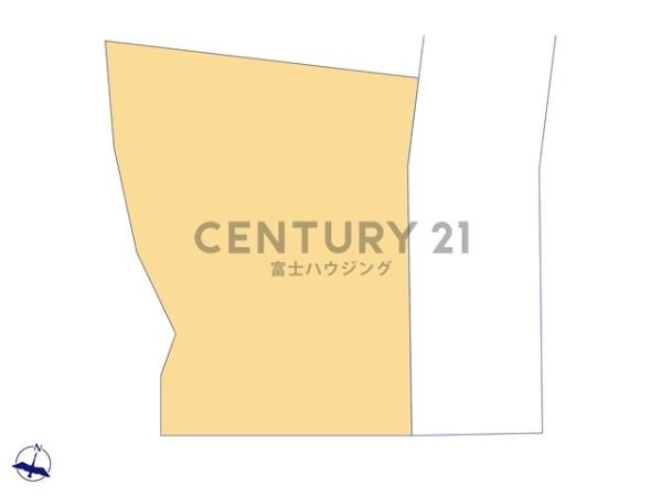 茅ヶ崎市矢畑の中古一戸建て(区画図)