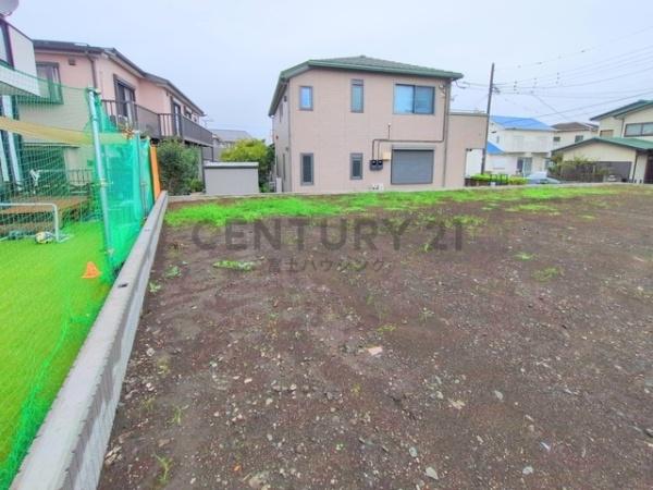 藤沢市亀井野1丁目の土地(現地土地写真)