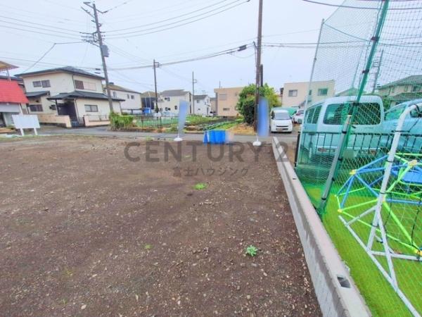 藤沢市亀井野1丁目の土地(現地土地写真)