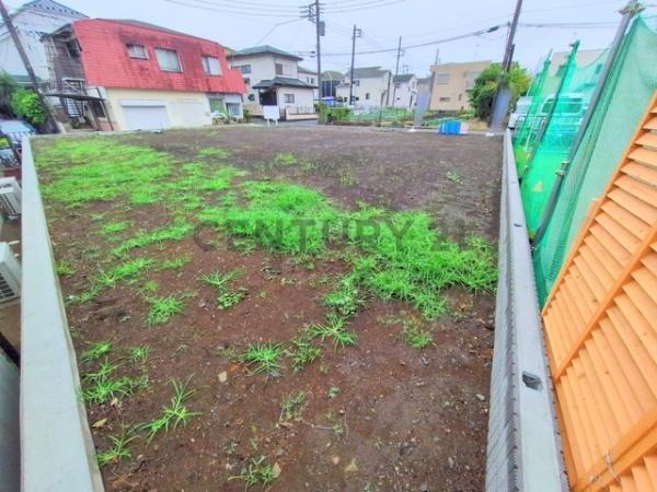 藤沢市亀井野1丁目の土地(現地土地写真)